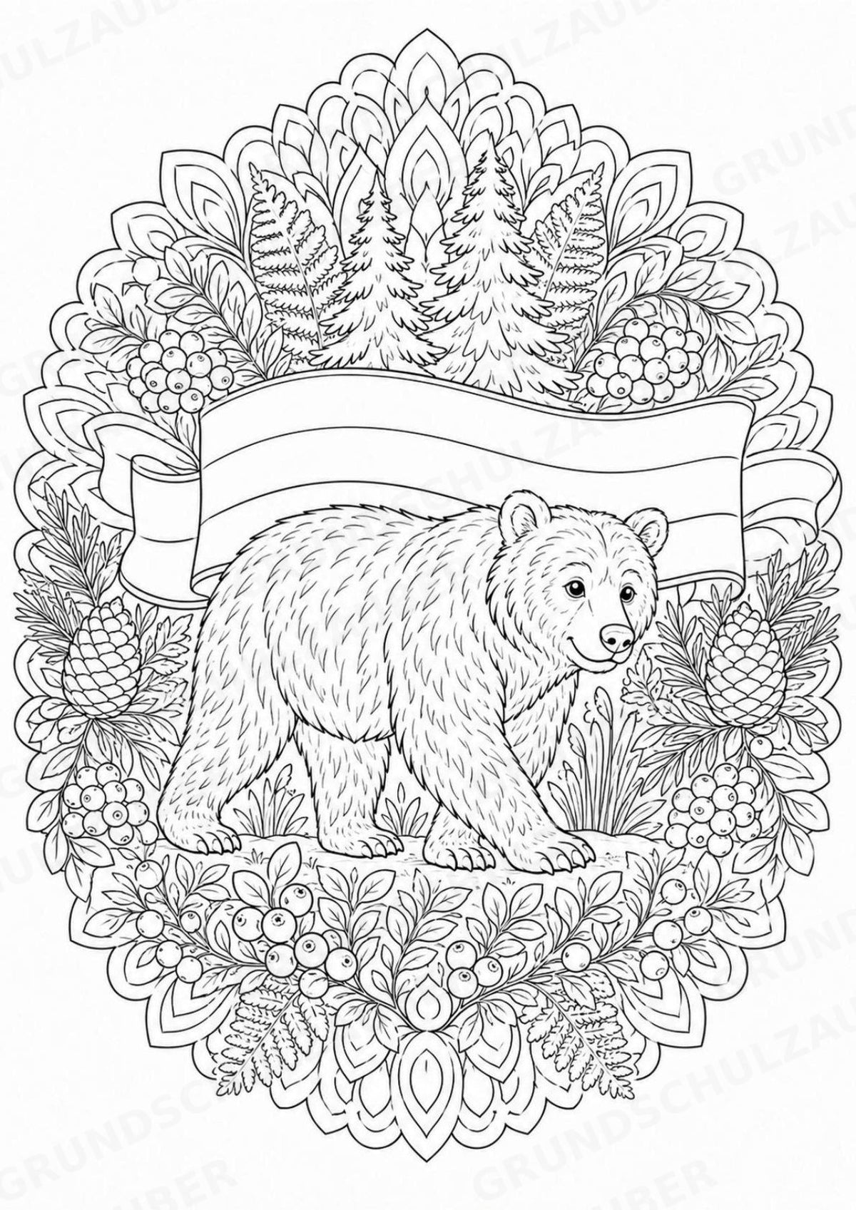 Estland Mandalas Ausmalbilder – Länder und Kulturen – 15 Malvorlagen – Materialseite 11