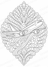 Fahrzeuge Mandalas Ausmalbilder – Fahrzeuge – 15 Malvorlagen – Materialseite 6