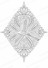 Flamingo Mandalas Ausmalbilder – Tiere – 15 Malvorlagen – Materialseite 4