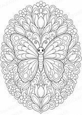 Frühling Mandalas Ausmalbilder – Wetter und Jahreszeiten – 15 Malvorlagen – Materialseite 2