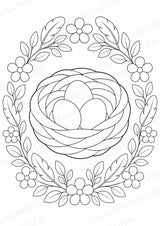 Frühling Mandalas Ausmalbilder – Wetter und Jahreszeiten – 15 Malvorlagen – Materialseite 11