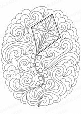 Frühling Mandalas Ausmalbilder – Wetter und Jahreszeiten – 15 Malvorlagen – Materialseite 13