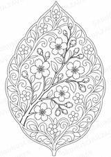 Frühling Mandalas Ausmalbilder – Wetter und Jahreszeiten – 15 Malvorlagen – Materialseite 14
