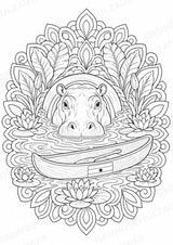 Ghana Mandalas Ausmalbilder – Länder und Kulturen – 15 Malvorlagen – Materialseite 16