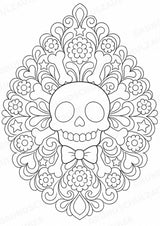 Halloween Mandalas Ausmalbilder – Feste und Feiertage – 15 Malvorlagen – Materialseite 11