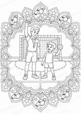 Handball Mandalas Ausmalbilder – Sport – 15 Malvorlagen – Materialseite 14