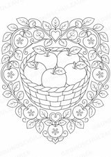 Herbst Mandalas Ausmalbilder – Wetter und Jahreszeiten – 15 Malvorlagen – Materialseite 10