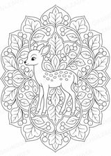 Herbst Mandalas Ausmalbilder – Wetter und Jahreszeiten – 15 Malvorlagen – Materialseite 12