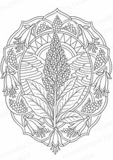 Bolivien Mandalas Ausmalbilder – Länder und Kulturen – 15 Malvorlagen – Materialseite 12