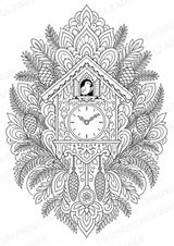 Deutschland Mandalas Ausmalbilder – Länder und Kulturen – 15 Malvorlagen – Materialseite 5