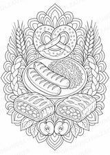 Deutschland Mandalas Ausmalbilder – Länder und Kulturen – 15 Malvorlagen – Materialseite 12