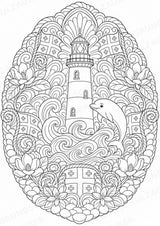Georgien Mandalas Ausmalbilder – Länder und Kulturen – 15 Malvorlagen – Materialseite 12
