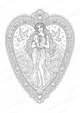 Griechische Götter Mandalas Ausmalbilder – Allgemeine Themen – 15 Malvorlagen – Materialseite 8
