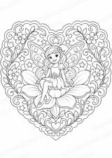 Hexen & Feen Mandalas Ausmalbilder – Märchen – 15 Malvorlagen – Materialseite 5