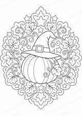 Hexen & Feen Mandalas Ausmalbilder – Märchen – 15 Malvorlagen – Materialseite 12
