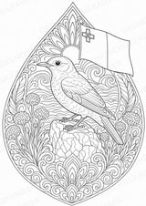 Malta Mandalas Ausmalbilder – Länder und Kulturen – 15 Malvorlagen – Materialseite 7