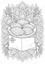 Malta Mandalas Ausmalbilder – Länder und Kulturen – 15 Malvorlagen – Materialseite 12