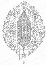 Marokko Mandalas Ausmalbilder – Länder und Kulturen – 15 Malvorlagen – Materialseite 8