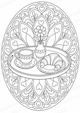 Muttertag Mandalas Ausmalbilder – Feste und Feiertage – 15 Malvorlagen – Materialseite 8