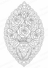 Muttertag Mandalas Ausmalbilder – Feste und Feiertage – 15 Malvorlagen – Materialseite 11