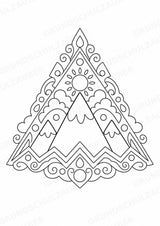 Natur Mandalas Ausmalbilder – Natur und Pflanzen – 15 Malvorlagen – Materialseite 2