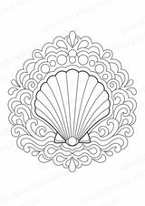 Natur Mandalas Ausmalbilder – Natur und Pflanzen – 15 Malvorlagen – Materialseite 6