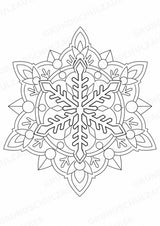 Natur Mandalas Ausmalbilder – Natur und Pflanzen – 15 Malvorlagen – Materialseite 10