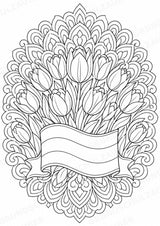 Niederlande Mandalas Ausmalbilder – Länder und Kulturen – 15 Malvorlagen – Materialseite 4