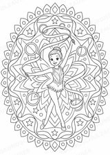Olympische Spiele Mandalas Ausmalbilder – Sport – 15 Malvorlagen – Materialseite 3