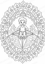 Olympische Spiele Mandalas Ausmalbilder – Sport – 15 Malvorlagen – Materialseite 8