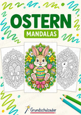 Ostern Mandalas Ausmalbilder – Feste und Feiertage – 15 Malvorlagen – Cover