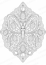 Ostern Mandalas Ausmalbilder – Feste und Feiertage – 15 Malvorlagen – Materialseite 10