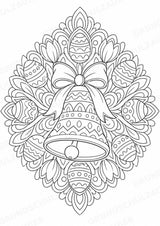 Ostern Mandalas Ausmalbilder – Feste und Feiertage – 15 Malvorlagen – Materialseite 12