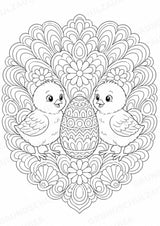 Ostern Mandalas Ausmalbilder – Feste und Feiertage – 15 Malvorlagen – Materialseite 15