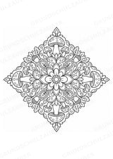 Pilze Mandalas Ausmalbilder – Natur und Pflanzen – 15 Malvorlagen – Materialseite 15