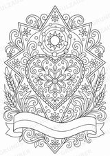 Polen Mandalas Ausmalbilder – Länder und Kulturen – 15 Malvorlagen – Materialseite 8