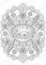 Portugal Mandalas Ausmalbilder – Länder und Kulturen – 15 Malvorlagen – Materialseite 8