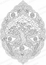 Portugal Mandalas Ausmalbilder – Länder und Kulturen – 15 Malvorlagen – Materialseite 11