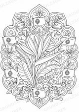 Portugal Mandalas Ausmalbilder – Länder und Kulturen – 15 Malvorlagen – Materialseite 12