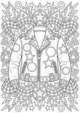 Punk Mandalas Ausmalbilder – Musik – 15 Malvorlagen – Materialseite 7