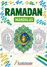 Ramadan Mandalas Ausmalbilder – Religion – 15 Malvorlagen – Cover