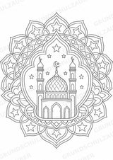 Ramadan Mandalas Ausmalbilder – Religion – 15 Malvorlagen – Materialseite 4