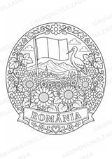 Rumänien Mandalas Ausmalbilder – Länder und Kulturen – 15 Malvorlagen – Materialseite 15