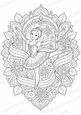 Russland Mandalas Ausmalbilder – Länder und Kulturen – 15 Malvorlagen – Materialseite 9