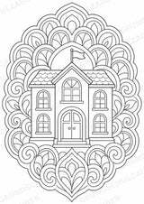 Schulstart Mandalas Ausmalbilder – Schulbeginn – 15 Malvorlagen – Materialseite 8