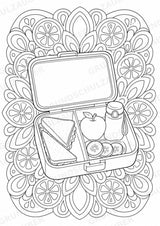Schulstart Mandalas Ausmalbilder – Schulbeginn – 15 Malvorlagen – Materialseite 10