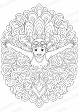 Schwimmen Mandalas Ausmalbilder – Sport – 15 Malvorlagen – Materialseite 3