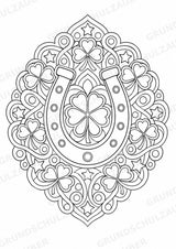Silvester Mandalas Ausmalbilder – Feste und Feiertage – 15 Malvorlagen – Materialseite 6