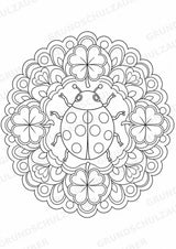 Silvester Mandalas Ausmalbilder – Feste und Feiertage – 15 Malvorlagen – Materialseite 8