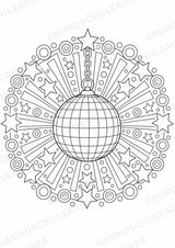 Silvester Mandalas Ausmalbilder – Feste und Feiertage – 15 Malvorlagen – Materialseite 13
